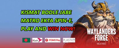 হট স্লট ফ্রি স্পিন promotional banner